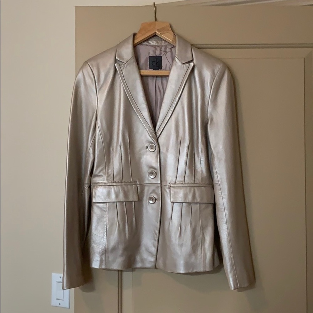 Leather jacket